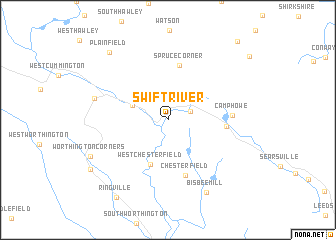 map of Swift River