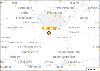 map of Swindon