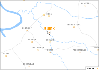 map of Swink