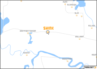 map of Swink
