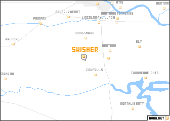 map of Swisher