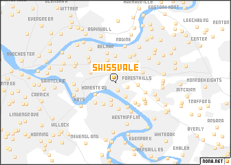 map of Swissvale