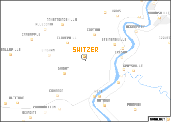 map of Switzer