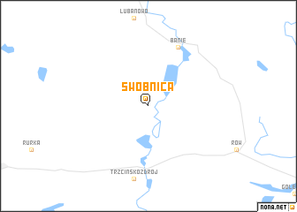 map of Swobnica