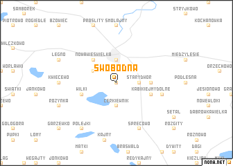 map of Swobodna