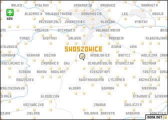 map of Swoszowice