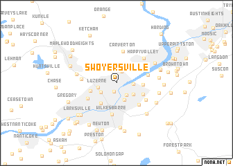 map of Swoyersville