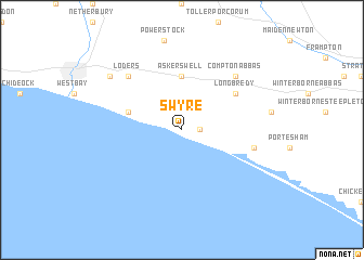 map of Swyre