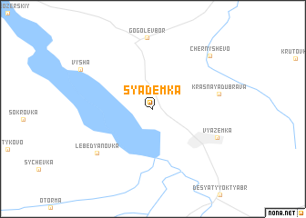 map of Syademka