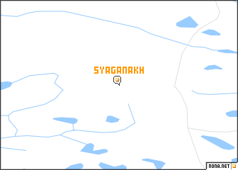 map of Syaganakh