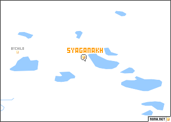 map of Syaganakh