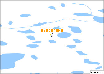 map of Syaganakh