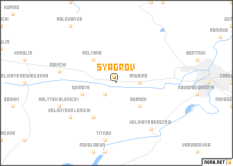 map of Syagrov