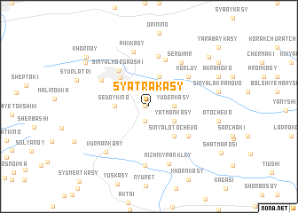 map of Syatrakasy