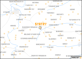 map of Syatry