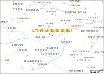 map of Syavalkas-Khirposi