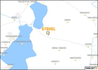 map of Syavel\