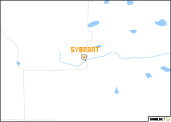 map of Sybrant