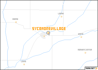 map of Sycamore Village