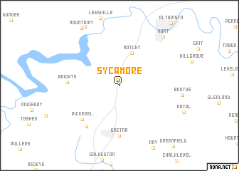 map of Sycamore