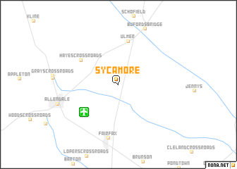 map of Sycamore