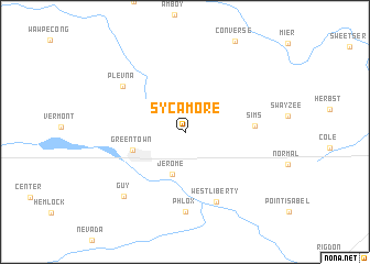 map of Sycamore