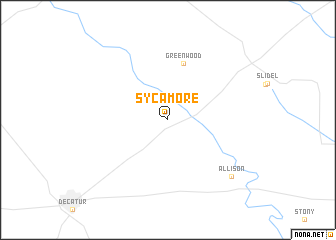 map of Sycamore