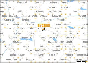 map of Sycewo