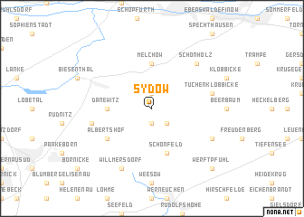 map of Sydow