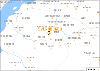 map of Syéabougou