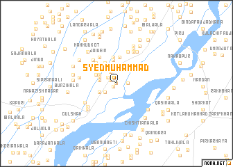 map of Syed Muhammad