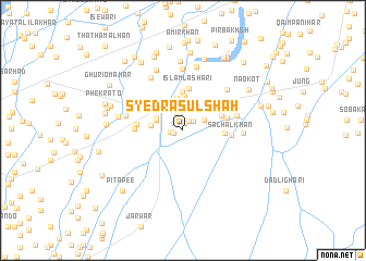 map of Syed Rasūl Shāh