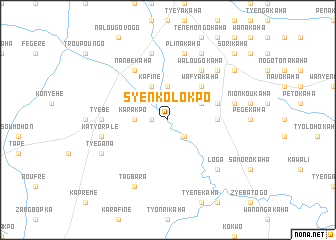 map of Syenkolokpo