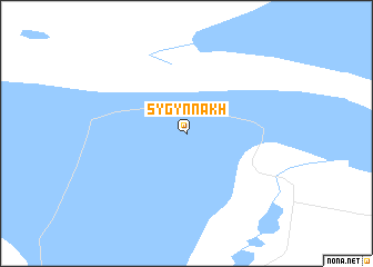 map of Sygynnakh