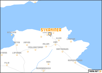 map of Sykaminéa