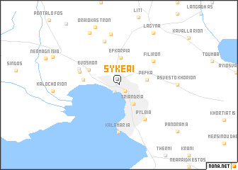 map of Sykéai