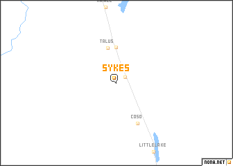 map of Sykes