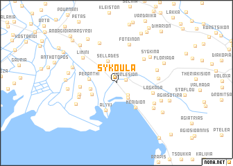 map of Sykoúla