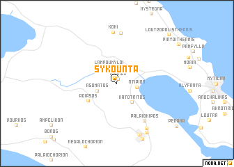 map of Sykoúnta