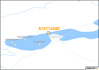 map of Syktyvdor