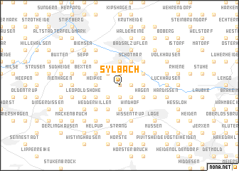 map of Sylbach