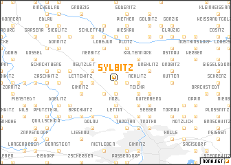 map of Sylbitz