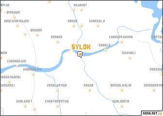 map of Sylok