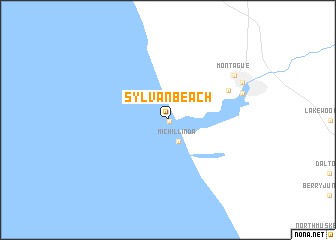 map of Sylvan Beach