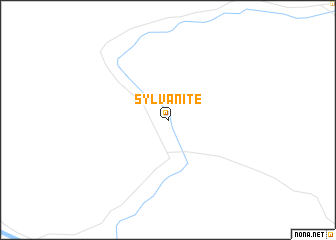 map of Sylvanite