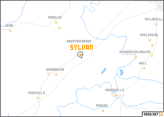 map of Sylvan