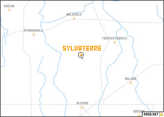 map of Sylvaterre