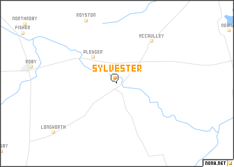 map of Sylvester