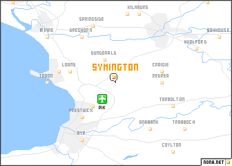 map of Symington