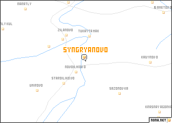 map of Syngryanovo